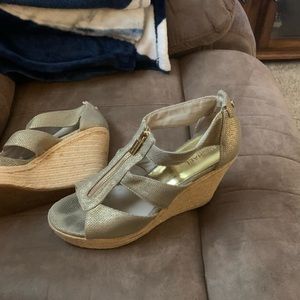 Michael Kors wedges.